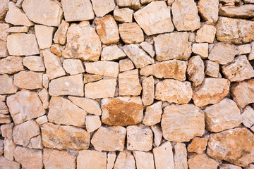 Sandstein-Mauer