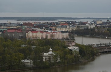 Fototapeta na wymiar Helsinki view