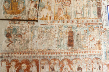 Fresken in St. Georg bei Rhäzüns, Graubünden