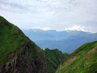 Mountain in Kaukasus, Red Valley, 2017