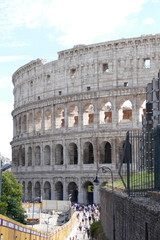 Fototapeta na wymiar Das Kolosseum, Rom