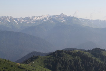 Mountain in Kaukasus, Red Valley, 2017