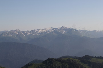 Mountain in Kaukasus, Red Valley, 2017