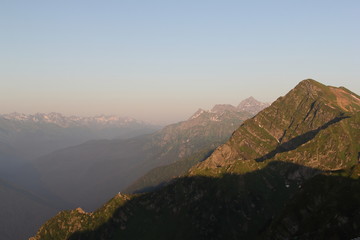 Mountain in Kaukasus, Red Valley, 2017
