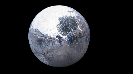 Naklejka premium discoglobe