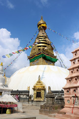 Estupa de Swayambhunath en Katmandú