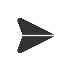 Email 01 Glyph - Send Icon