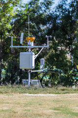 Anemometer used on golf course.