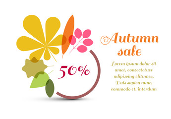 Autumn Sale Graphic 1 - Powered by Adobe