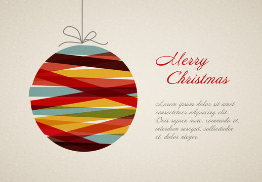 Christmas Card Layout 1