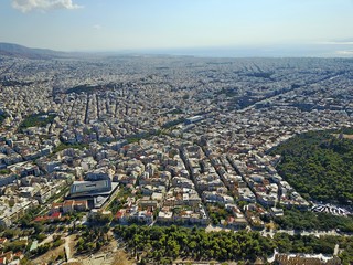 Griechenland - Athen aus der Luft