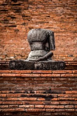 Ayutthaya Destroyed Buddha
