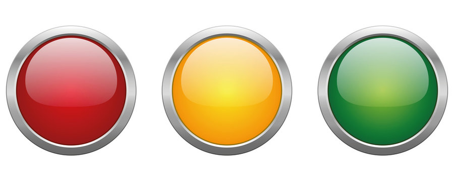 Illustration Vector Icon Modern Button