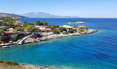 Fototapeta na wymiar Small bay on the Zakynthos island