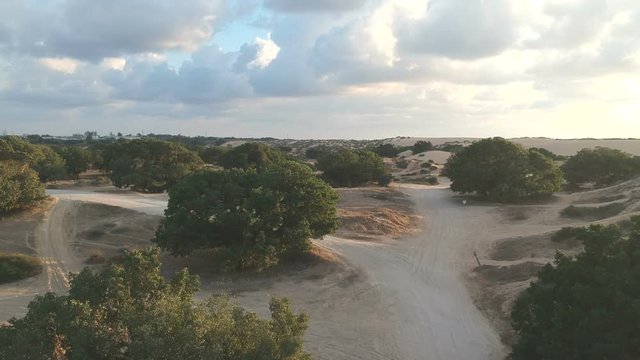 Flyover Ashdod Natural Dunes