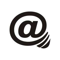 @ logo initial letter design template vector as a bulb