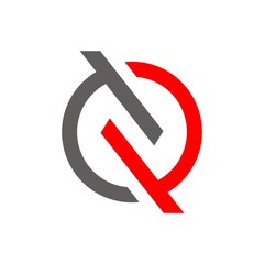 np, or n logo initial letter design template vector © eborigin