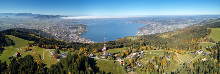 Panorama Bodensee (vom Pfänder)