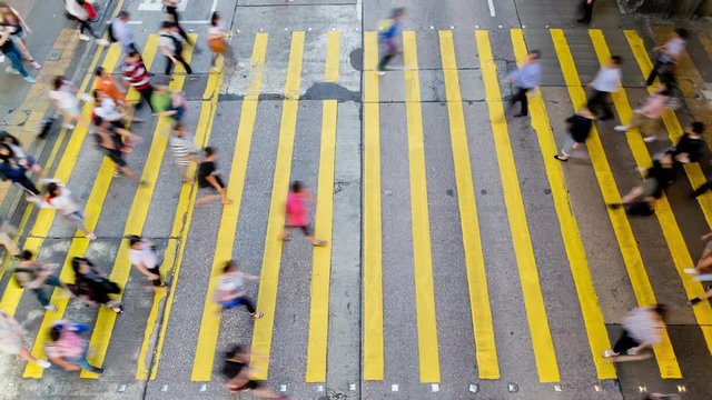 4K Timelapse Hong Kong Rush Hour
