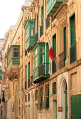 マルタ島のバルコニー