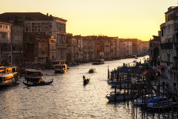 Sunset over Grand Canal