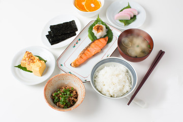 日本の朝食