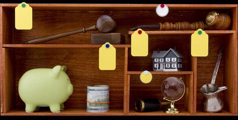 A variety of travel items