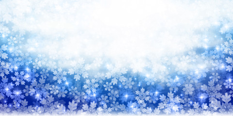 クリスマス　雪　冬　背景