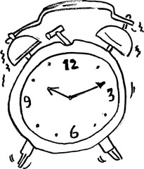 clock, sketch