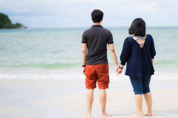 Young couple in love, Attractive man and woman