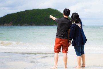 Young couple in love, Attractive man and woman