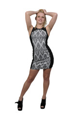 Beautiful Woman in a dress