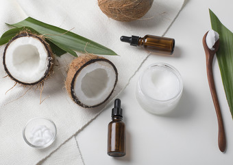 Coconut and coconut oil.