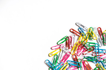 Colored paperclips