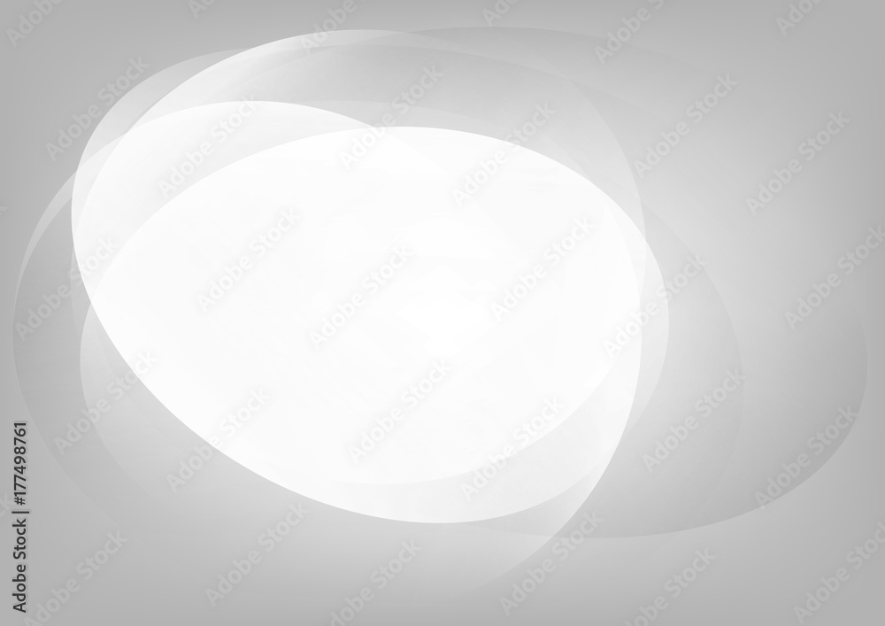 Poster abstract white background with smooth lines