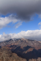 Fototapeta premium 秋の天神平からみた風景