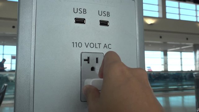 airport free usb charging service