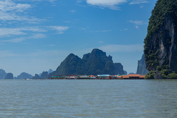 Koh Panyee muslimisches Fischerdorf in Phang Nag Bay