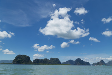 Fototapeta premium Islands in Phang Nga Bay