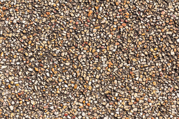 Sand stone pebbles texture or sand stone pebbles background for interior design business. exterior decoration and industrial construction idea concept design.