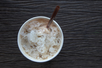 A Coffee Drink ice espresso on table