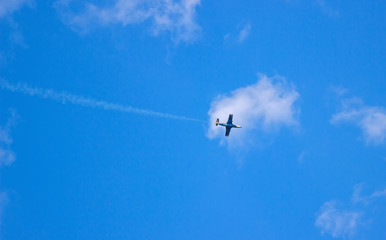 aircraft during flight aviation