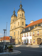 Fototapeta na wymiar Basilika in Gössweinstein