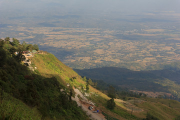 Fototapeta premium Scenery on Phu Thap Boek In Thailand.