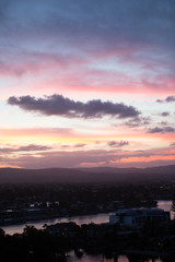 Sunset in Gold Coast