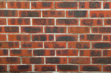 Fototapeta premium Gray red brickwork (background, texture)