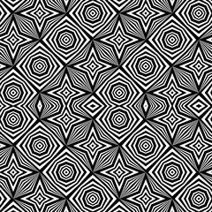 Design seamless monochrome zigzag pattern