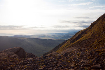 Obraz na płótnie Canvas Iceland, beautiful mountain landscape