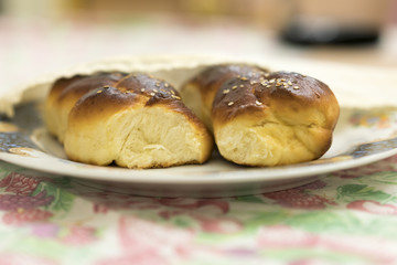 Challah bread...
