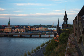Fototapeta na wymiar Stockholm. Cityscape image of Stockholm